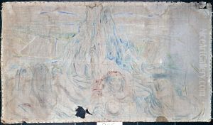 The Human Mountain by Edvard Munch