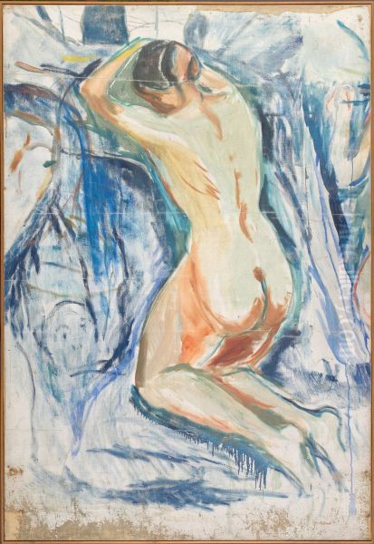 Kneeling Nude - view 1