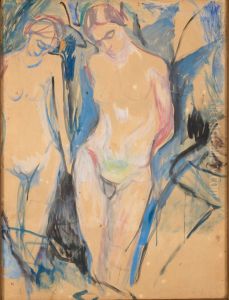 Two Graces by Edvard Munch