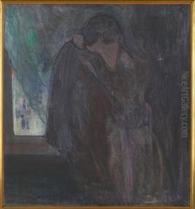 The Kiss by Edvard Munch