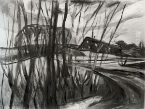 The Red House by Edvard Munch