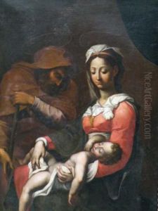 Sainte Famille by Ludovico Carracci