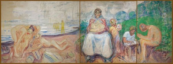 Left Part with Playing Children - view 1