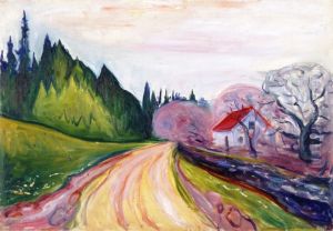The Road to Borre by Edvard Munch