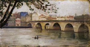 The Seine at Saint-Cloud The Seine at Saint-Cloud