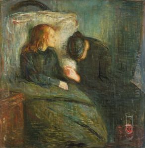 La nina enferma by Edvard Munch