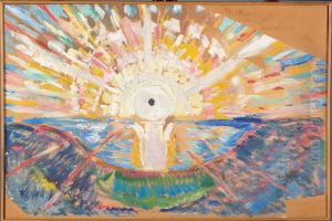 The Sun by Edvard Munch