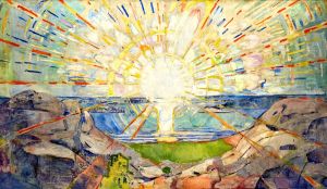Solen by Edvard Munch