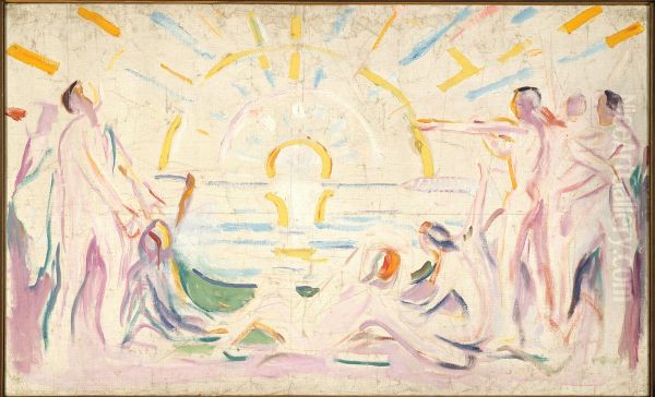 The Sun and Awakening Nude Men - view 1