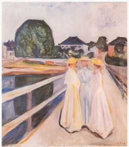The Women on the Bridge by Edvard Munch