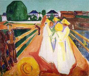 The Women on the Bridge by Edvard Munch