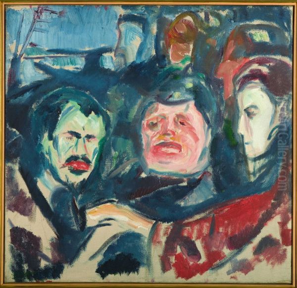 Three Men - view 1