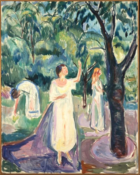 Three Women in the Garden - view 1