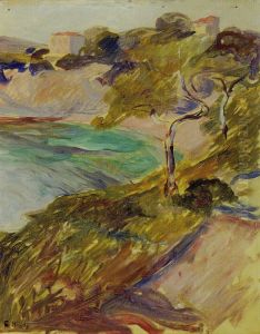Trees by the Mediterranean by Edvard Munch