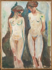 Two Graces by Edvard Munch