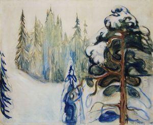 Winter by Edvard Munch