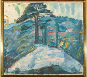 Winter in Kragero by Edvard Munch