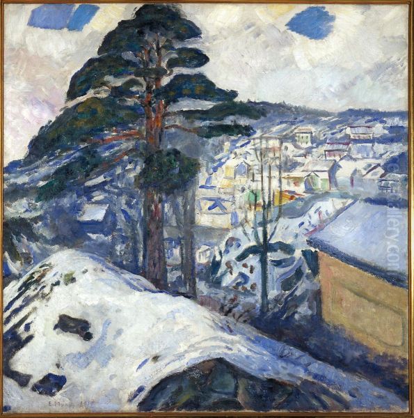 Winter in Kragero - view 1
