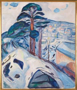 Winter in Kragero by Edvard Munch
