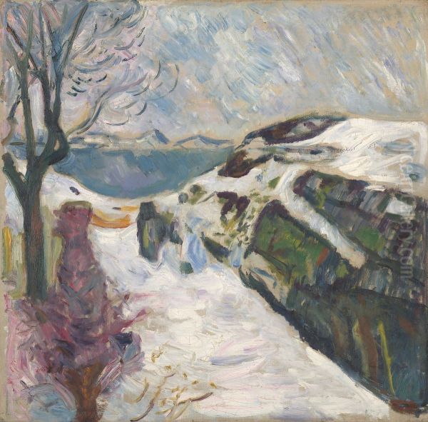 Winter Landscape from Kragero - view 1