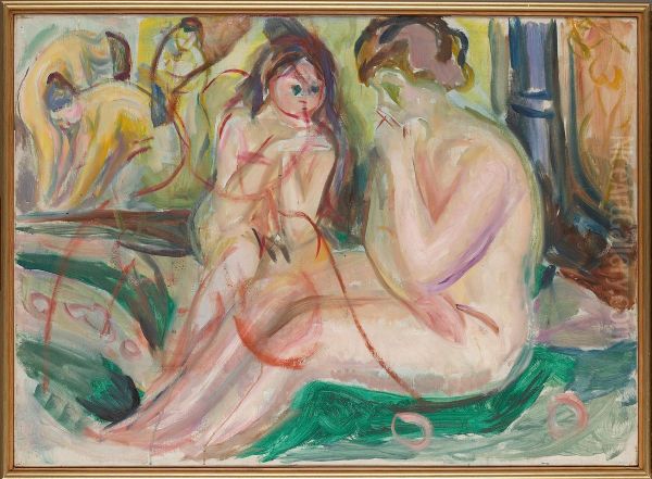 Women in the Bath - view 1