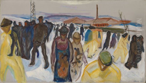 Workers Returning Home - view 1