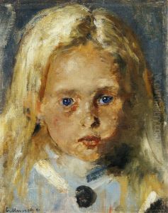 Young Blond Girl by Edvard Munch