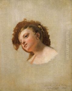Head of a Young Woman ri ben yu: ruoi nuno tou bu