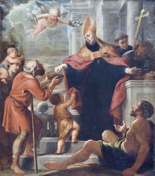 Saint Thomas of Villanova Giving Alms - view 1