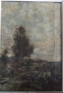 Paysage by Louis Hilaire Carrand