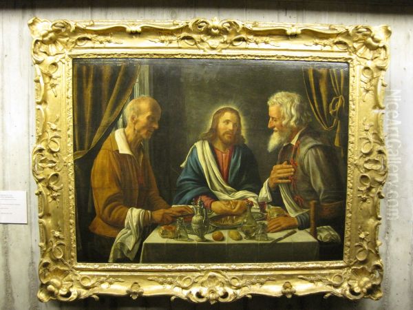 Christ and the Pilgrims at Emmaus - view 1