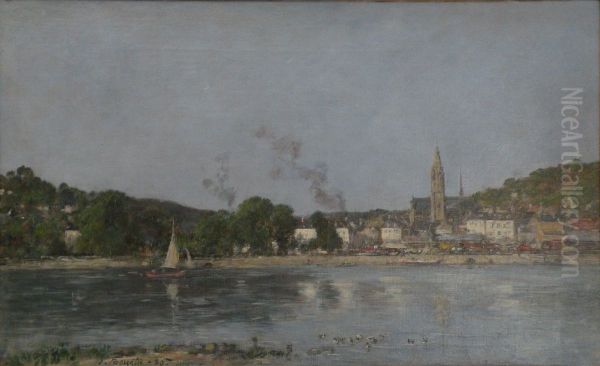Seine, Caudebec-en-Caux - view 1