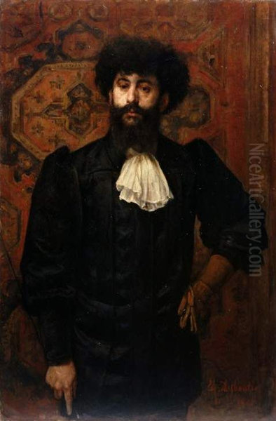 Portrait du Sar Merodack Josephin Peladan - view 1