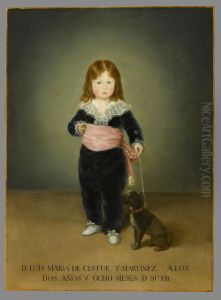 Portrait de Luis Maria de Cistue y Martinez (1788-1842) by Francisco Goya Fuendetodos