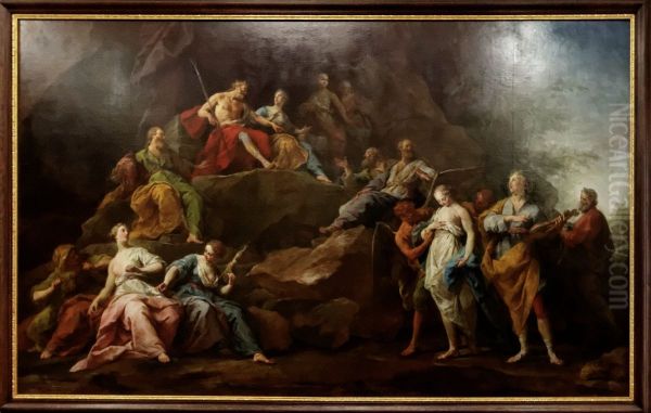 Orpheus in Hades Asking for Eurydice - view 1