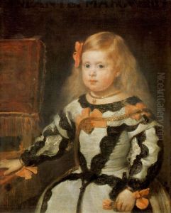 Infanta Margarita by Diego Velazquezor workshop