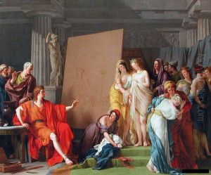 Zeuxis Choosing Models from the Beautiful Women of Croton.