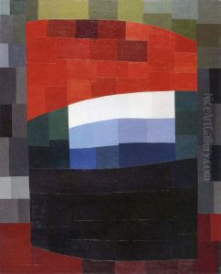 Mein Himmel ist rotEnglish:My Sky is RedEspanol:Mi cielo es rojo by Otto Freundlich