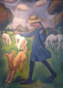 The Shepherdess Marie Ressort as a Child The Shepherdess Marie Ressort as a Child