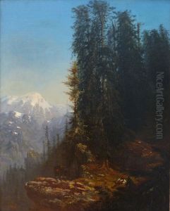 Pyrenean Landscape by Gustave Dore