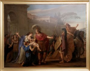 Les Adieux d'Hector et d'Andromaque by Joseph-Marie Vien