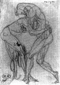 Here we kill by Auguste Rodin