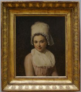 Catherine-Marie-Jeanne Tallard (1772/73-1825), femme de francois Lamy, maire de Sougeres (Yonne). by Jacques-Louis David