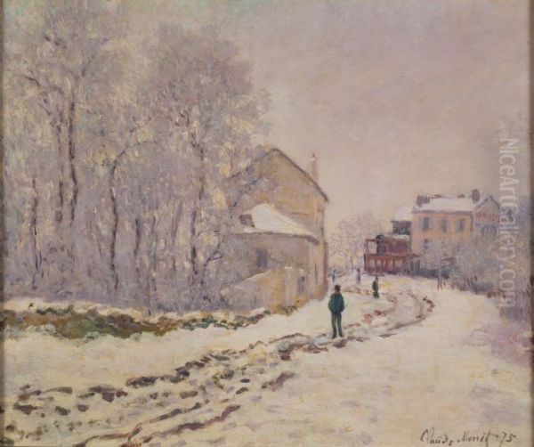 Snow in Argenteuil - view 1