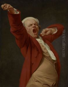 Self-Portrait, Yawning