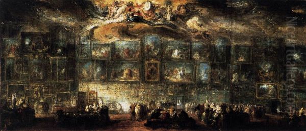 The Salon of 1779 - view 1