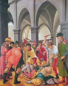 The bludgeoning of Saint Florian