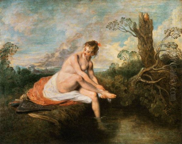 Diana at her Bath - view 1