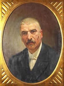 Retrat de Josep Polles i Oliver (alcalde de Vilanova)