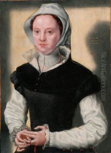 A Lady in Sixteenth-Century Costume by Catarina van Hemessen